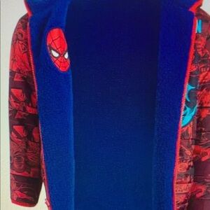 Spider-Man Kids Jacket - Red and Blue